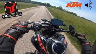 KTM 790 DUKE IXRACE  LE SON DU DÉMON [upl. by Annua530]