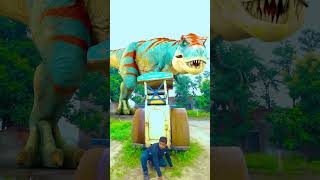 TRex Dinosaur Chase In Jurassic World [upl. by Aninaj]