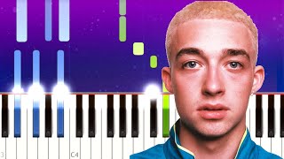 Maximillian  Beautiful Scars Piano Tutorial [upl. by Nairb]