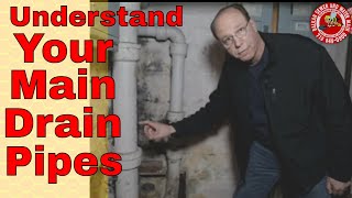 Main Drain Pipes In Your Home  A Helpful Guide [upl. by Dagnah]