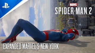 Marvels SpiderMan 2  Expanded Marvels New York  PS5 Games [upl. by Freida21]