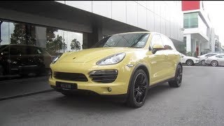 2011 Porsche Cayenne V6 StartUp and Full Vehicle Tour [upl. by Natal]