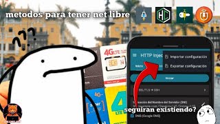 métodos para tener net libre  seguirán existiendo parte 1 [upl. by Liberati]