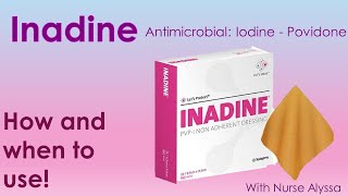 Inadine when and how to use [upl. by Llorre]