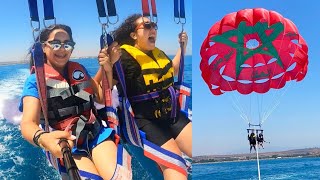 تجربتي مع parasailing في مدينة السعيدية ،التفاصيل و الاثمنة 🤩 [upl. by Yrram]