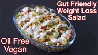 Weight Loss Salad Recipe For LunchDinner  ChickpeaChana Salad  Diet Plan To Lose Weight Fast [upl. by Annaik]