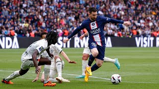 Lionel Messi vs Lorient 30042023 HD 1080i [upl. by Anette]