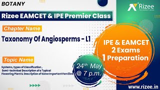 Taxonomy Of Angiosperms L1  Systems types of Classification Semitechnical  Botany24 [upl. by Isabel]
