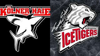 DEL Playoffs I Viertelfinale Spiel 6 I Kölner Haie  Nürnberg Ice Tigers [upl. by Silevi]