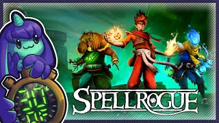 Slay the Spire meets Dicey Dungeons  30 Minutes of Spellrogue [upl. by Isnan858]