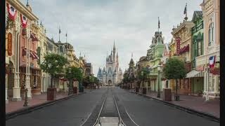 Main Street USA Area 3 Hour Loop [upl. by Nata178]