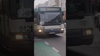 șofer de miliarde Autobuz Renault Agora L 512 pe linia 24B [upl. by Mont]