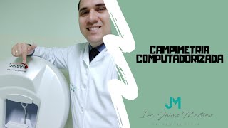 Campimetria computadorizada  como funciona e para que serve [upl. by Tnattirb]