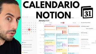 Notion Calendario Mi Nueva Forma de Organizar el Tiempo  plantilla GRATIS  Notion Calendar [upl. by Nimrahc]