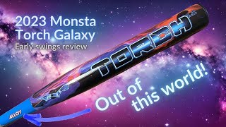 EARLY SWINGS REVIEW  2023 Monsta Torch Galaxy ally handle for ASA [upl. by Innus]