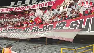 ¡La hinchada se jugó un clasicazo  La Guardia Albi Roja Sur  LGARS [upl. by Anuait]