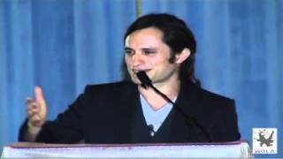 Gael García Bernal Speech at WOLA Human Rights Awards [upl. by Cowley]