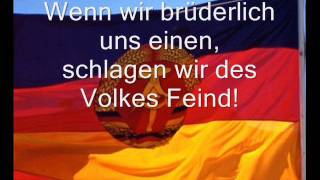 Deutsche Demokratische Republik DDR East Germany Anthem with lyrics by Jaimina Johnston [upl. by Ecirb]