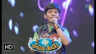 Musthafa Musthafa Song  Sandeep Performance  Padutha Theeyaga  30th July 2017  ETV Telugu [upl. by Anirrehs343]