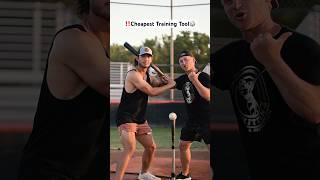 Cheapest Training Tool 👀⚾️baseballcoach hittingdrills ​drhitting [upl. by Quintus]