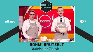 Böhmi brutzelt Partyfood  Nudelsalat Classico  NEO MAGAZIN ROYALE mit Jan Böhmermann [upl. by Wilone]