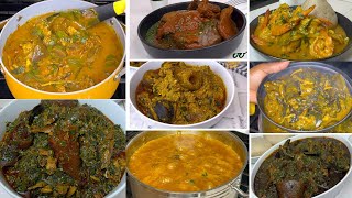 12 Nigerian Soup Recipes for your whole family Nigerian food [upl. by Knute]