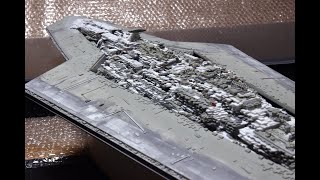 STAR WARS super star destroyer EXECUTOR model making VOL1 [upl. by Shaikh549]