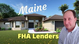 Amazing Maine FHA Loans Available Now [upl. by Haliled]