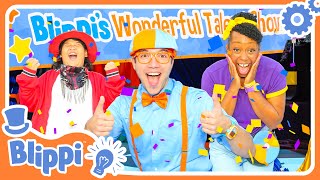 Blippis Wonderful Talent Show  Blippi and Dove Special  Educational Videos for Kids [upl. by Krid]