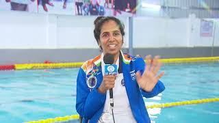 Sports Roundup  Interview with Queen Victoria Gandam Under Water Sports Silver Medalist [upl. by Largent]