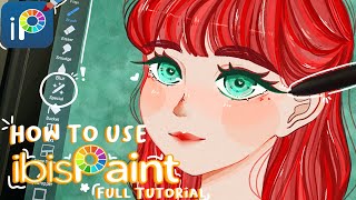 IBIS Paint X  Quick Tutorial for Beginners🌱 [upl. by Hanafee]