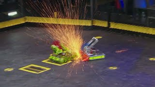 Endgame vs Death Roll  Battlebots Season 4 Episode 1  Bots Fan [upl. by Lewse]