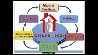 NORMAS OHSAS 18000 SEGURIDAD E HIGIENE INDUSTRIAL [upl. by Tennek]