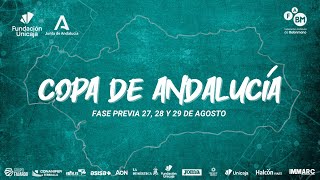 FASE PREVIA XXIX COPA DE ANDALUCÍA SÉNIOR MASCULINO  DÓLMENES ANTEQUERA VS BALONMANO PROIN TRIANA [upl. by Garnes]