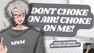 ASMR RP You Catch Your Cute Dom Tsundere Boyfriend in A Skirt M4M SPICY BRATTY LISTENER [upl. by Maurits]