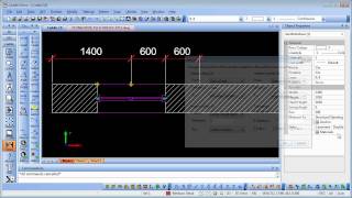 Window Anchor Positions in Caddie AEC Architecture dwg software [upl. by Timms566]