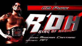 CM Punk ROH Theme Arena Effect w Download Link [upl. by Annid16]