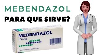 MEBENDAZOL que es y para que sirve mebendazol como tomar mebendazol 100 mg tablets [upl. by Asined]