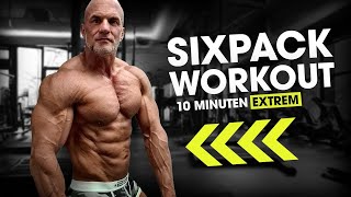 10 Minuten SIXPACK WORKOUT für Zuhause 🔥 Meine Favorites [upl. by Leikeze860]