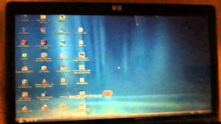 HP 550 Notebook PC running Windows Vista Home Basic [upl. by Groscr]