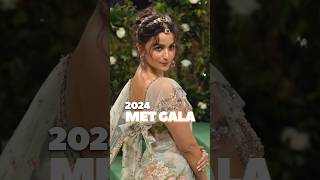 Alia Bhatt Met Gala 2024 Exclusive Look  Alia Bhatt Sabyasachi Saree look  shortsfeed shorts [upl. by Elleinnad598]