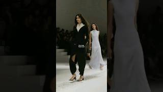 Courreges fallwinter24 model fashion runway versace viral fashionstyle highfashion fyp fy [upl. by Eniortna]