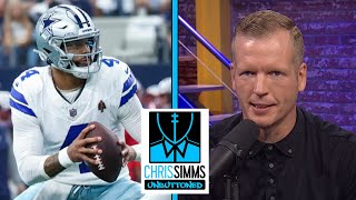 NFL Week 5 preview Dallas Cowboys vs San Francisco 49ers  Chris Simms Unbuttoned  NFL on NBC [upl. by Yeldud]