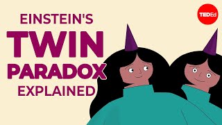 Einsteins twin paradox explained  Amber Stuver [upl. by Tempa]