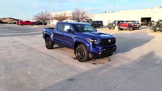 2024 Toyota Tacoma TRD Sport Blue Crush Metallic With Boulder Interior [upl. by Akcired60]