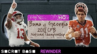 Tua Tagovailoas overtime heroics in the 2018 National Championship deserve a deep rewind [upl. by Novets362]