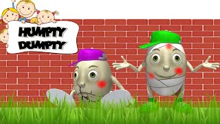 Humpty Dumpty Nursery Rhyme  Learn From Your Mistakes  kids songs  Humpty Dumpty  BUNNYTV [upl. by Nairde]