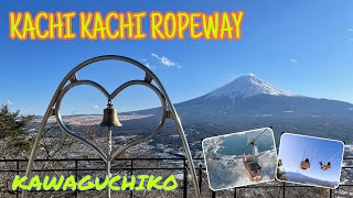 KACHI KACHI ROPEWAY  MT FUJI PANORAMA ROPEWAY  FUJI KAWAGUCHIKO  YAMANASHI [upl. by Odidnac532]