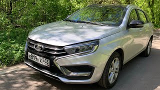 Взял Lada Vesta 18 AT с автоматом да вариатор тоже автомат  Lada Vesta CVT 2024 SW [upl. by Annadroj]