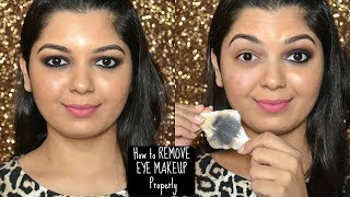 HOW TO REMOVE EYE MAKEUP PROPERLY  INCLUDING WATERPROOF  HOW I REMOVE MY EYE MAKEUP [upl. by Amari742]